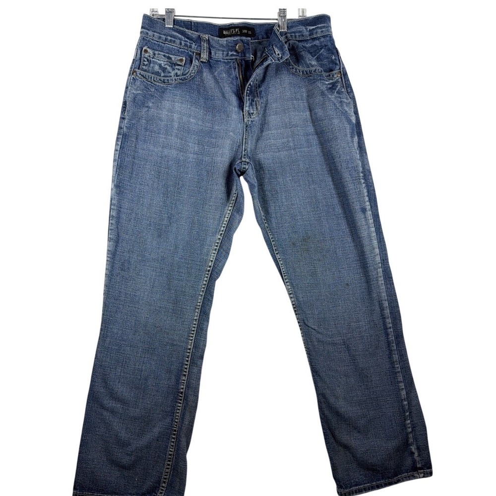 Baileys Pt Mens 34x31 Original Bootcut Jeans Medium Wash Blue Denim